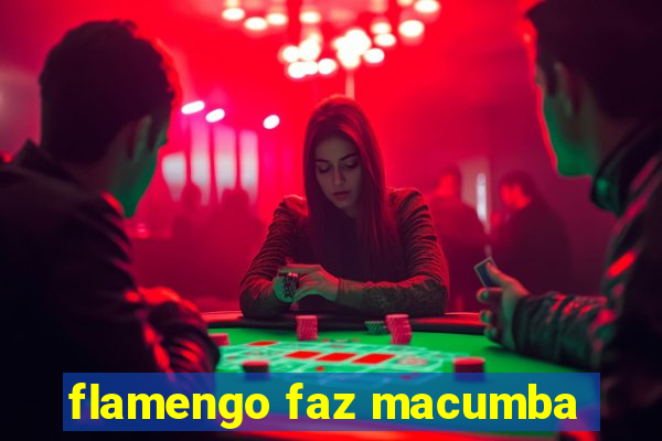 flamengo faz macumba